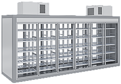 Камера холодильная КХН со СФ среднетемпературная островного типа
