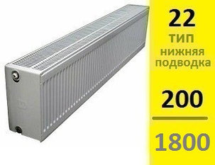 Радиатор KERMI Therm-X2 Profil-Ventil FТV тип 22 200-1800, фото 2