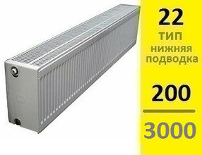 Радиатор KERMI Therm-X2 Profil-Ventil FТV тип 22 200-3000