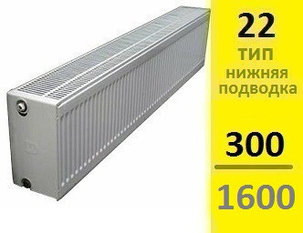 Радиатор KERMI Therm-X2 Profil-Ventil FТV тип 22 300-1600, фото 2