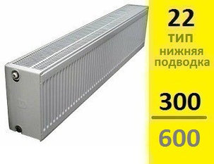 Радиатор KERMI Therm-X2 Profil-Ventil FТV тип 22 300-600, фото 2