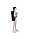 Чехол для коврика для йоги со светоотражающими элементами INDIGO SM-382 22x75см розовый, черный, фото 4