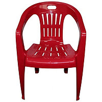 Пластиковый слул-кресло Комфорт-1 вишневый