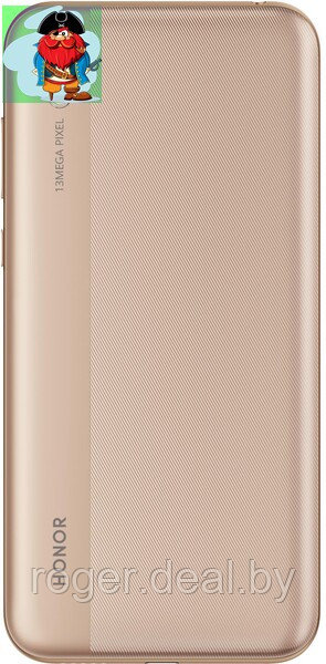 Задняя крышка для Huawei Honor 8S 2019 (KSA-LX9), цвет: золотой - фото 1 - id-p174357531