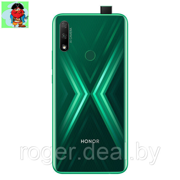 Задняя крышка для Huawei Honor 9X (STK-LX1), цвет: зеленый - фото 1 - id-p174357532