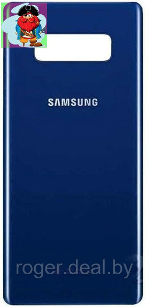 Задняя крышка (корпус) для Samsung Galaxy Note 8, цвет: черный - фото 1 - id-p174357541