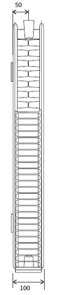 Радиатор KERMI Therm-X2 Profil-Ventil FТV тип 22 400-1000, фото 2
