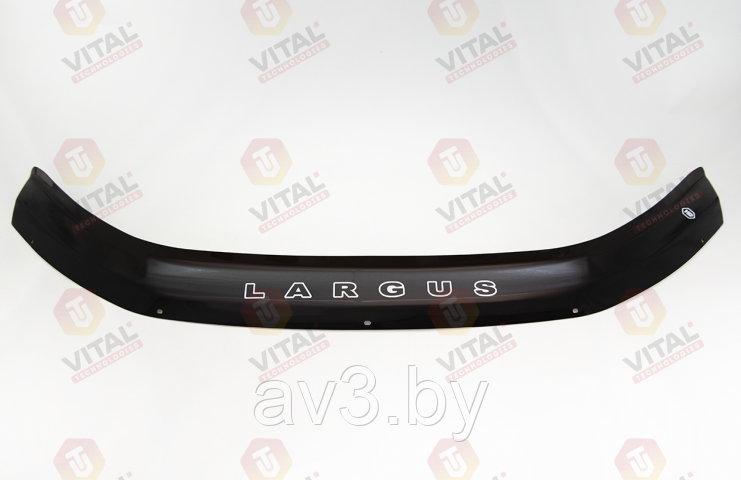 Дефлектор капота Lada Largus 2 2021- / Лада Ларгус [VZ16] VT52