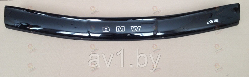 Дефлектор капота (мухобойка) BMW 5 E34 (1988-1994) / БМВ 5 E34 [BM03] (VT52) - фото 1 - id-p174363983
