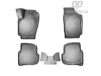 Автоковрики Volkswagen Polo Sedan (2010-2020) 3D / VW Фольксваген Поло Седан (Norplast)