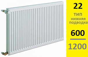 Радиатор KERMI Therm-X2 Profil-Ventil FТV тип 22 600-1200, фото 2