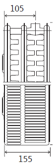 Радиатор KERMI Therm-X2 Profil-Ventil FТV тип 33 600-1200, фото 2
