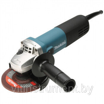 Одноручная углошлифмашина MAKITA 9558 HN в кор. (840 Вт, диск 125х22 мм) (9558HN) - фото 1 - id-p174371782