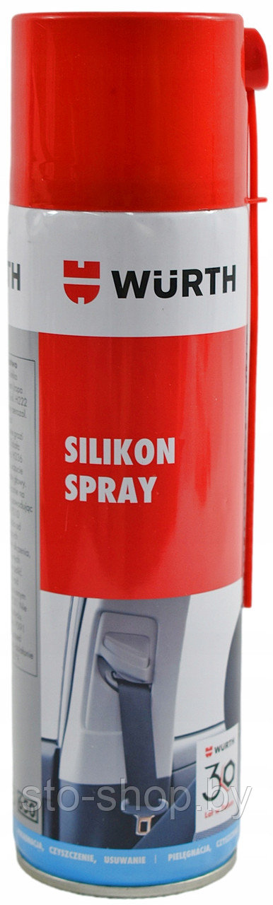 Силикон-спрей Wurth Silicone Spray 500мл, фото 1