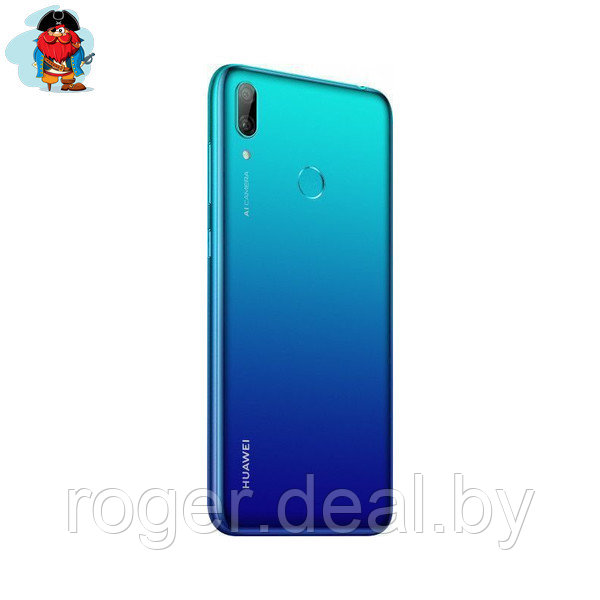 Задняя крышка (корпус) для Huawei Y7 2019 (DUB-LX1), цвет: синий - фото 1 - id-p174375377