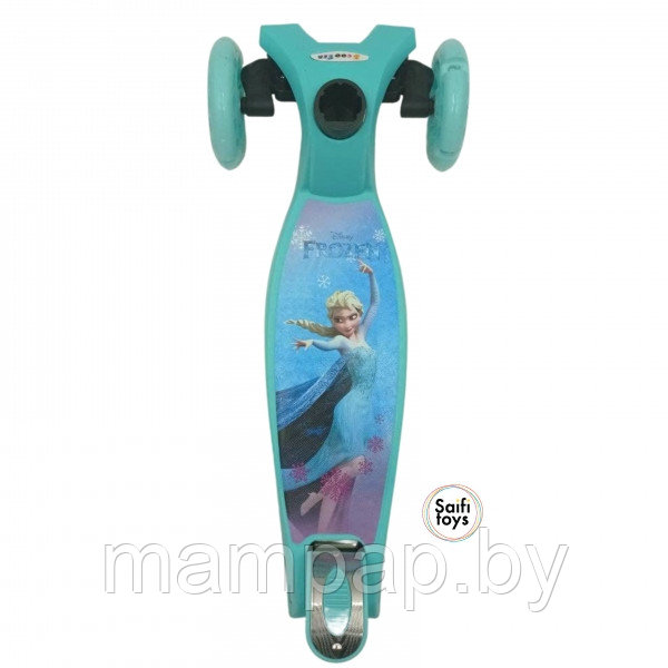 Самокат Scooter Maxi 0072R принтованный, 3-х колесный (холодное сердце)
