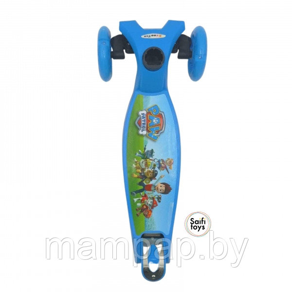 Самокат scooter Maxi 0072R принтованный, 3-х колесный (щенячий патруль)