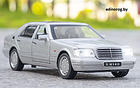 Металлическая машинка Mercedes Benz S Class W140,свет и звук.