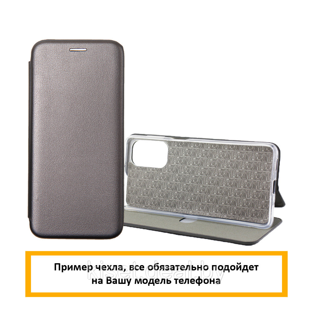 Чехол-книжка KST Book Case 3D с визитницей для Samsung Galaxy A32 5G графитовый - фото 1 - id-p174376830