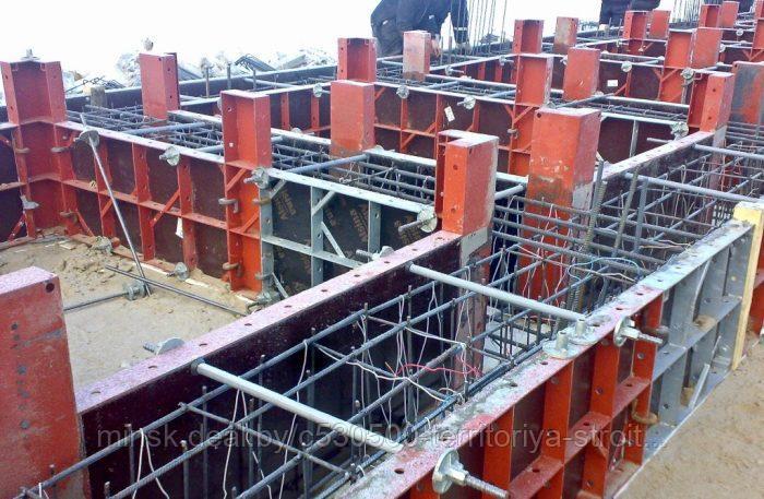 Аренда опалубки мелкощитовая 600*700