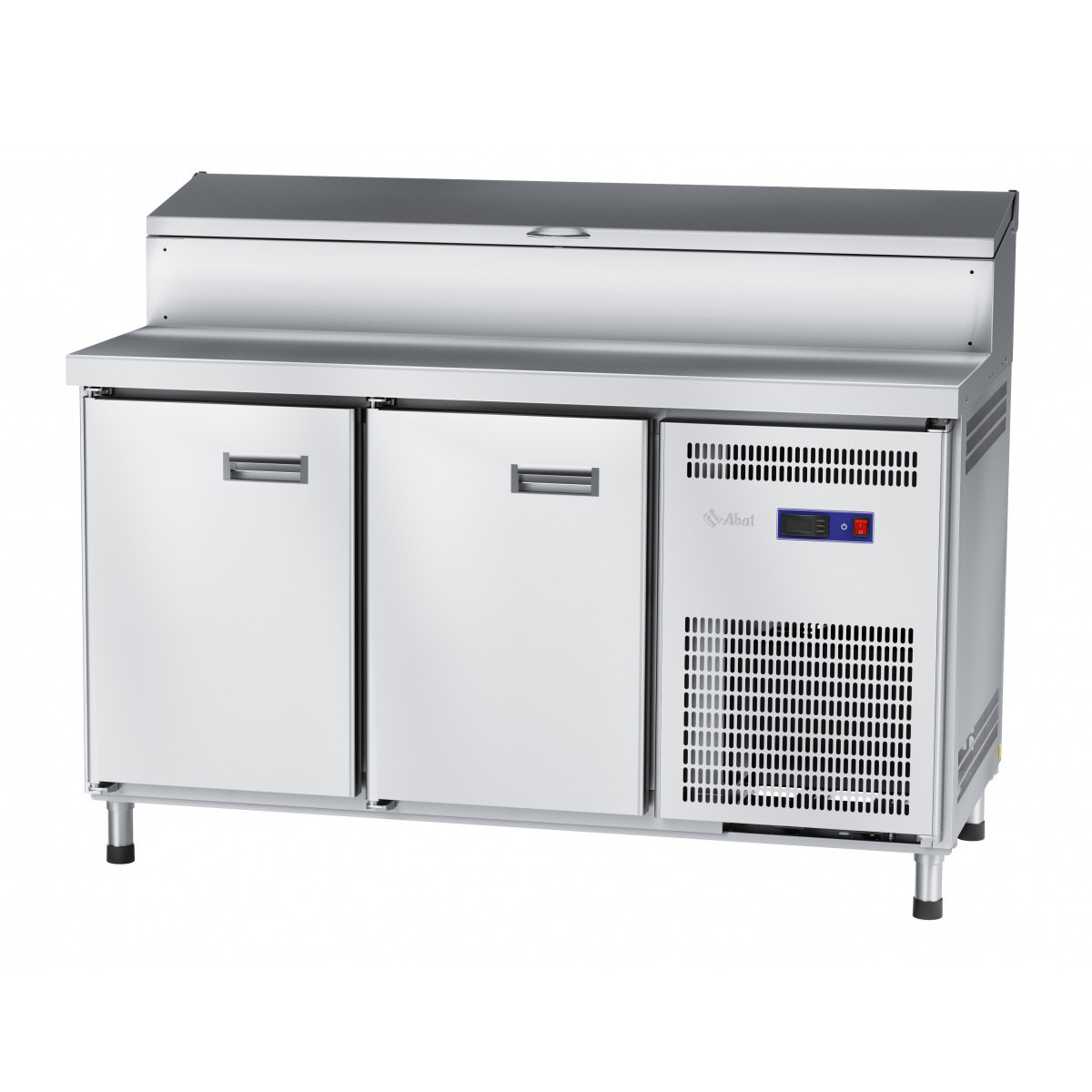 Стол холодильный Abat СХС-80-01П для пиццы (2 двери, GN 1/4 8 шт.) - фото 2 - id-p174384740