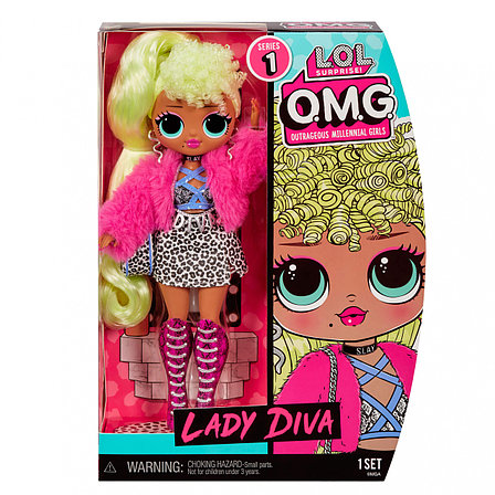 Куклы L.O.L. Кукла ЛОЛ Сюрприз OMG Lady Diva 580539, фото 2