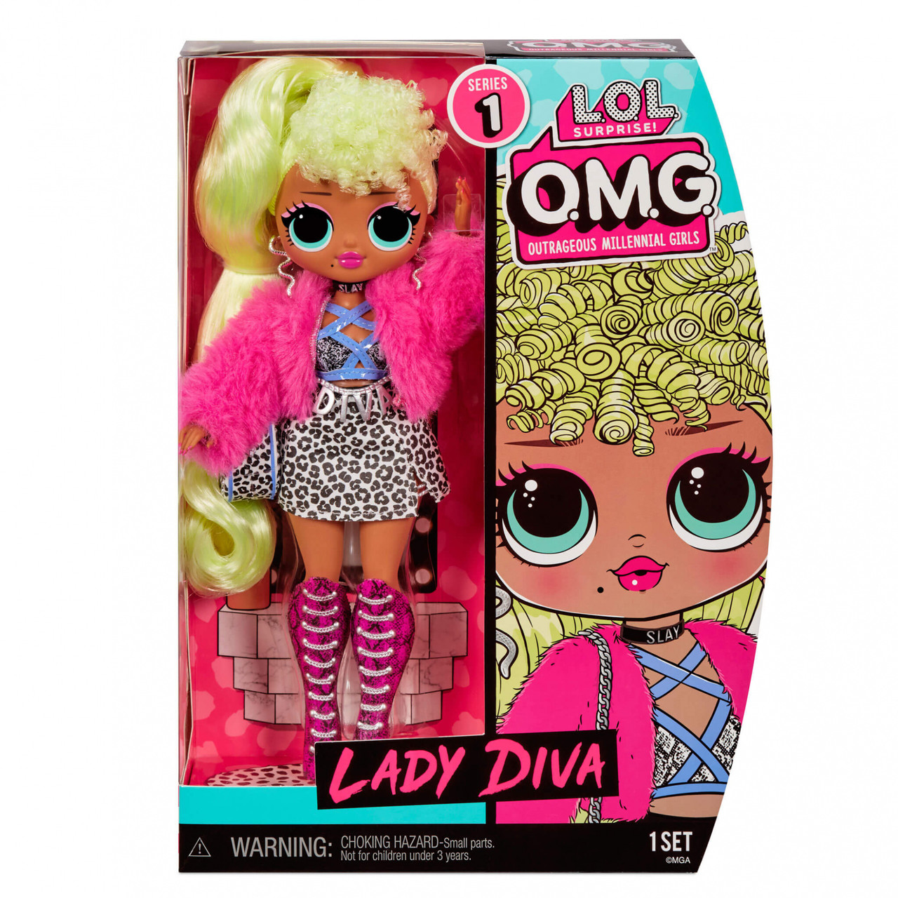 Куклы L.O.L. Кукла ЛОЛ Сюрприз OMG Lady Diva 580539 - фото 1 - id-p174384917