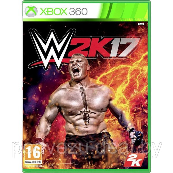WWE 2K17 (LT 3.0 Xbox 360) - фото 1 - id-p174385096