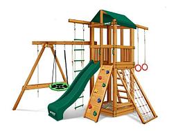 Детский спортивный комплекс для дачи SUNNY стандарт зеленый