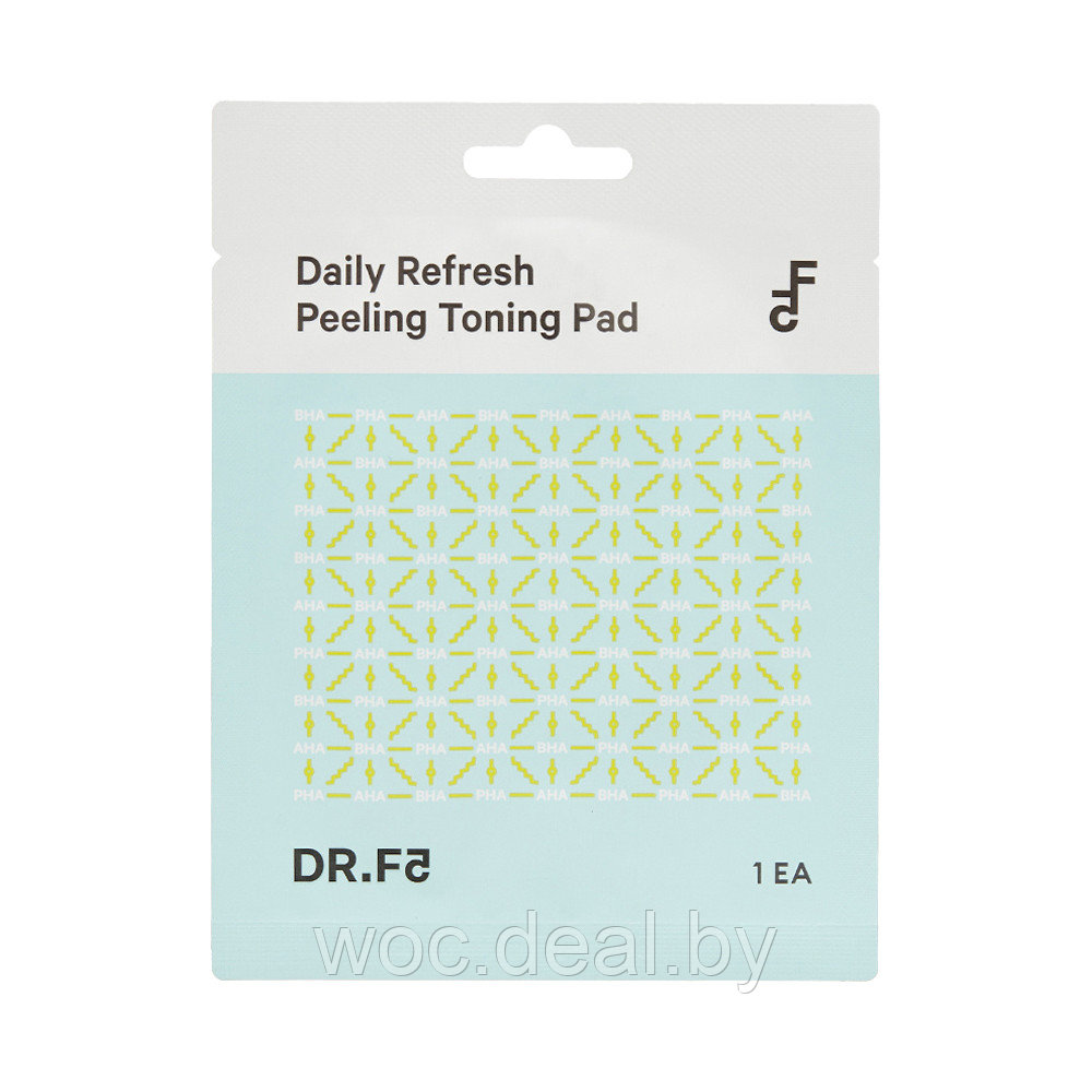 DR.F5 Тонизирующие пэды для глубокого очищения Daily Refresh Peeling, 3г - фото 1 - id-p174388665