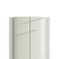 Штакетник металлический МП ELLIPSE-T 19х126 NormanMP (ПЭ-01-90030.5) RAL 9003 Белый