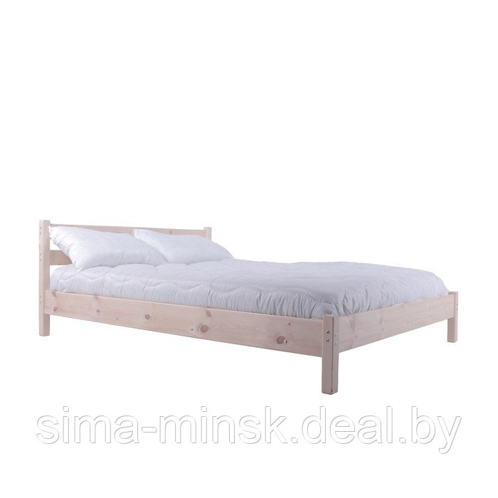 Кровать из массива сосны, «Кантри», 1200 × 2000 мм, цвет сосна - фото 2 - id-p174492367