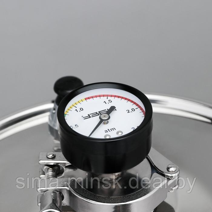 Автоклав-стерилизатор «Консерватор», 14 л, манометр, термометр, клапан сброса давления - фото 2 - id-p174504377