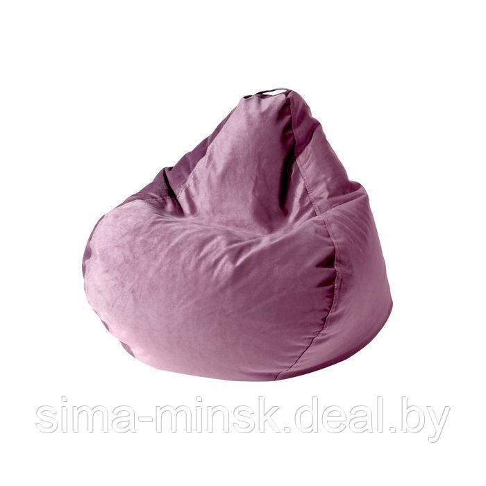 Кресло - мешок «Малыш», диаметр 70, высота 80, цвет фиолетовый - фото 1 - id-p174509318