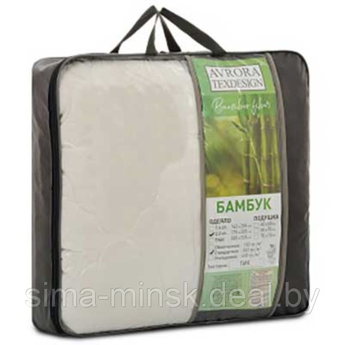 Одеяло «Бамбуковое волокно», размер 200x220 см, 300 гр, цвет МИКС - фото 2 - id-p174518614