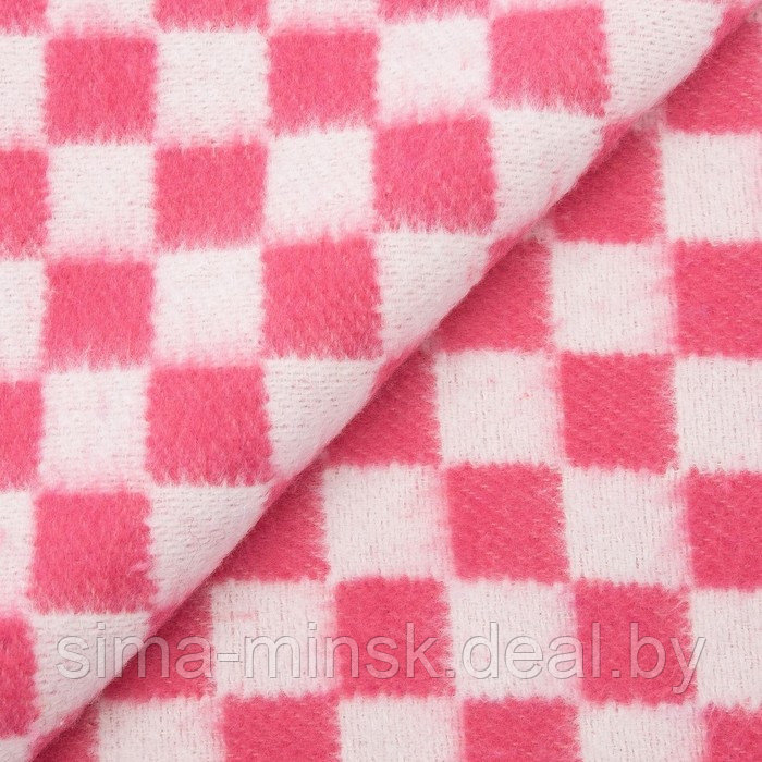Одеяло байковое размер 90х140 см, МИКС для дев., хл80%, ПАН 20%, 420гр/м - фото 2 - id-p174511865