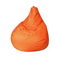 Кресло - мешок «Капля S», диаметр 85 см, высота 130 см, цвет оранжевый