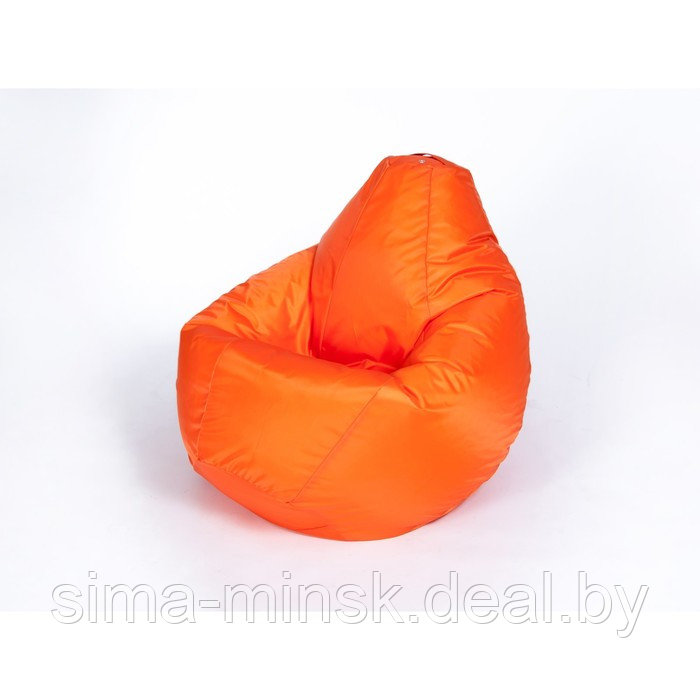 Кресло - мешок «Груша», диаметр 90, высота 140, цвет оранжевый - фото 1 - id-p174509367