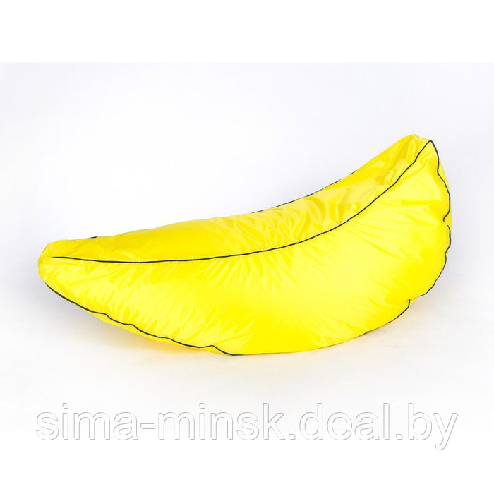 Кресло - мешок «Банан» малый, длина 110 см, толщина 45 см, цвет жёлтый, плащёвка - фото 1 - id-p174509387