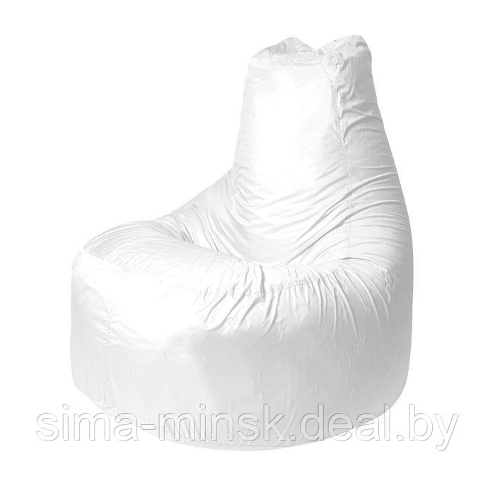 Кресло - мешок «Банан», диаметр 90 см, высота 100 см, цвет белый - фото 1 - id-p174509398