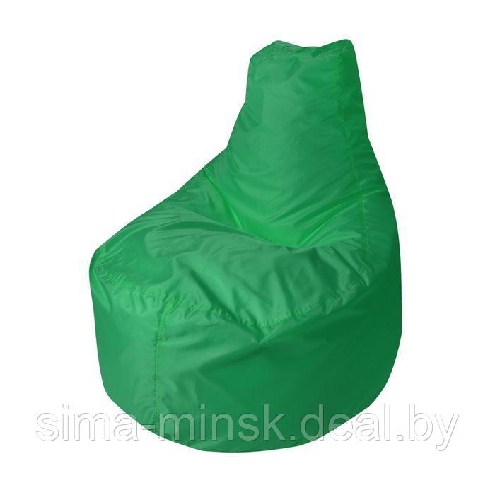 Кресло - мешок «Банан», диаметр 90 см, высота 100 см, цвет зелёный - фото 1 - id-p174509400