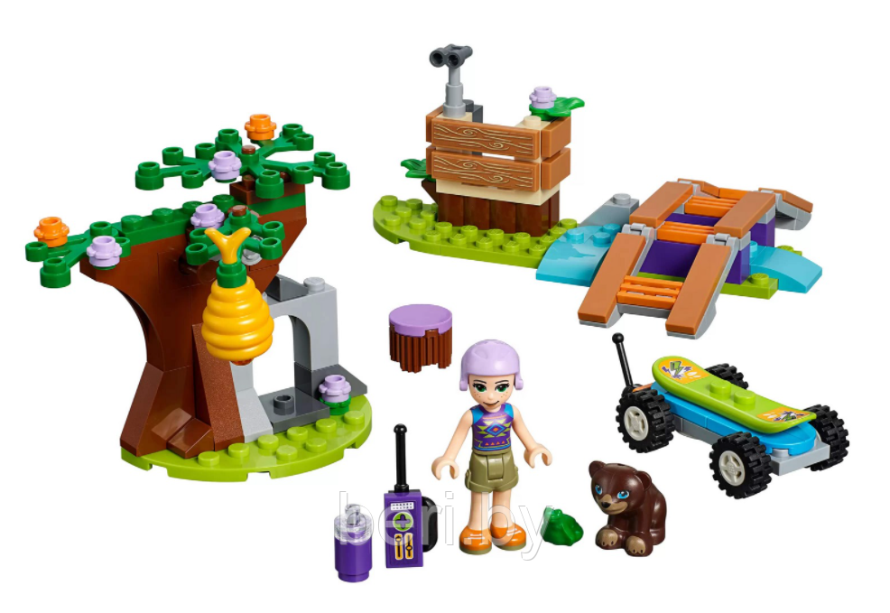 11196 Конструктор Lari Friends "Приключения Мии в лесу", 137 деталей, (Аналог LEGO Friends 41363) - фото 2 - id-p174512847