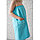 Парео женское, цвет бирюзовый, вафельное полотно, фото 4