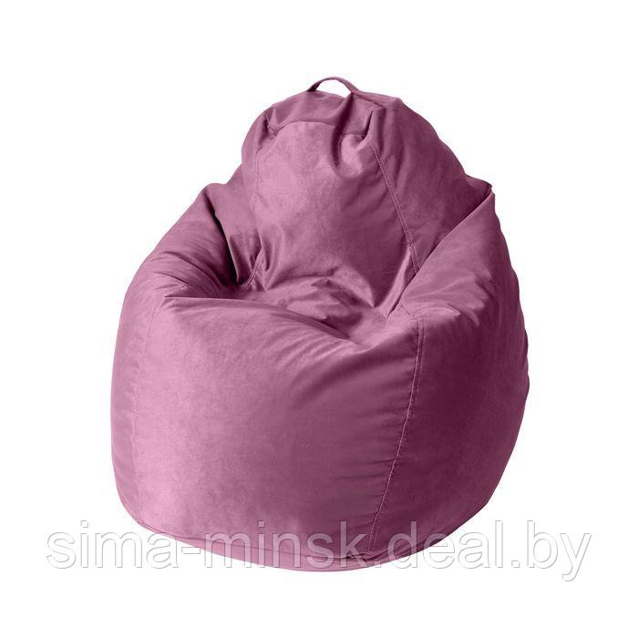 Кресло - мешок «Пятигранный», диаметр 82 см, высота 110 см, цвет фиолетовый - фото 1 - id-p174509453