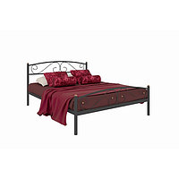 Кровать «Вероника плюс», 1200 × 1900 мм, металл, цвет чёрный