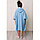 Халат-пончо для мальчика, размер 80 × 60 см, голубой, махра, фото 5
