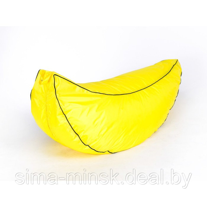 Кресло - мешок «Банан» большой, длина 150 см, толщина 60 см, цвет жёлтый, плащёвка - фото 3 - id-p174509519