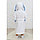 Халат детский «Зайчик», рост 104 см, белый+голубой, махра, фото 2