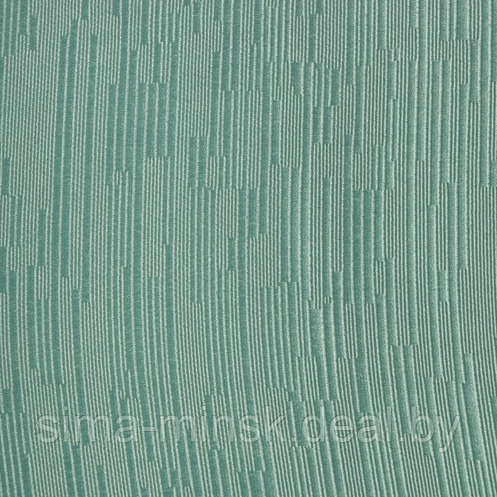 Штора портьерная Этель "Фактура"цв.светло-зеленый,на шторн.ленте 250*265 см,100% п/э - фото 2 - id-p174525800