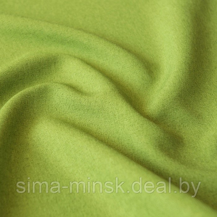Комплект штор «Ибица», размер 140 х 270 см - 2 шт, подхват - 2 шт, цвет зелёный - фото 2 - id-p174525987